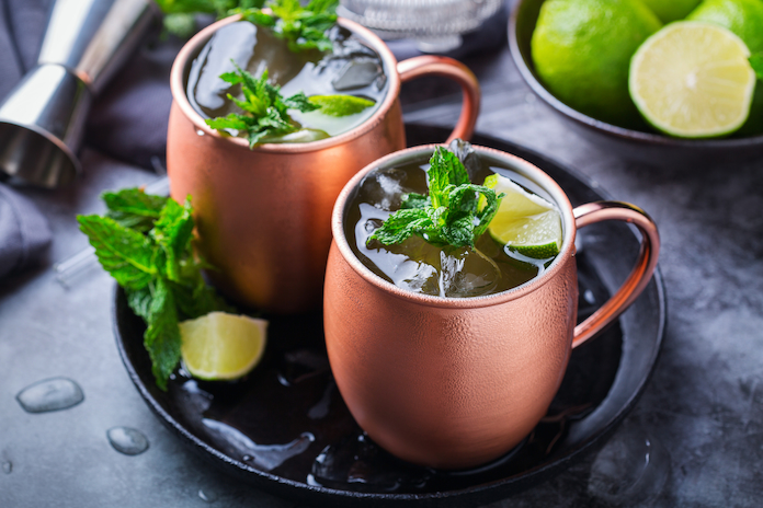 Tequila Mule - frisk tequila drink med ginger beer og lime
